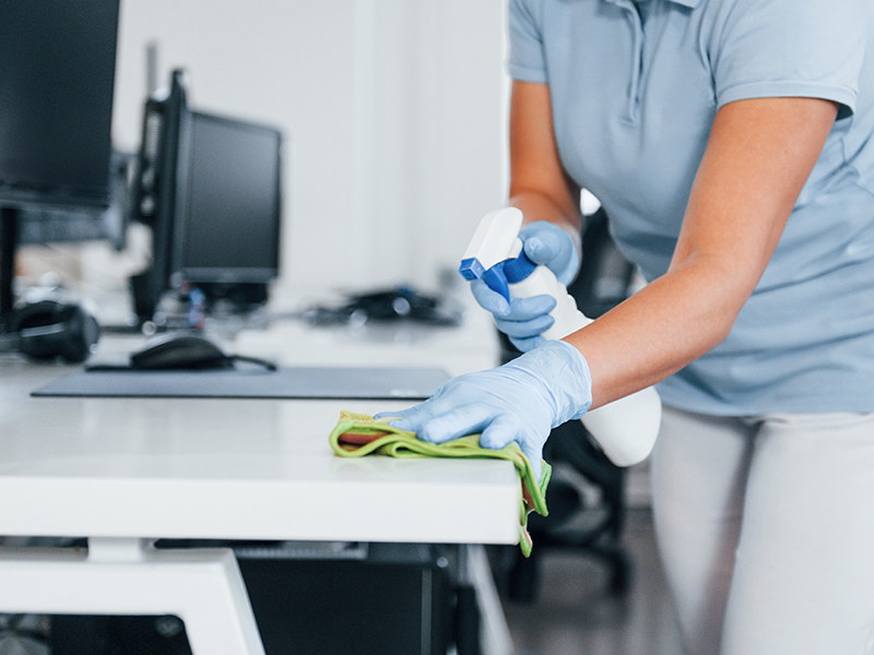 Limpieza en Aeropuertos