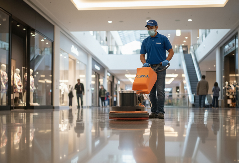 Limpieza a centros comerciales en Monterrey - Clinnsa